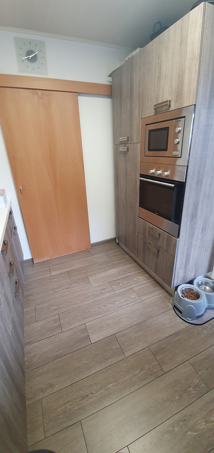 Une photo de la cuisine