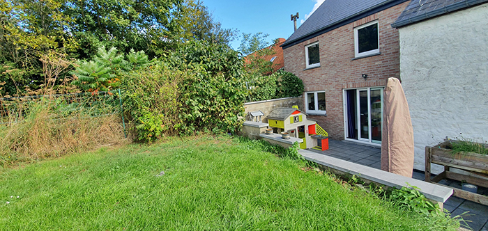 Une photo du jardin