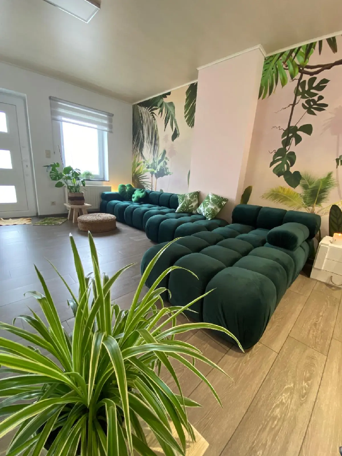 Une photo du salon